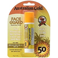 Australian Gold Face Guard Sunscreen Stick SPF 50+ 0.50 oz