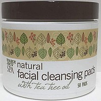 2 Pack Trader Joe's Spa Natural Facial Cleansing Pads with Tea Tree Oil