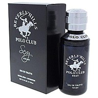 Beverly Hills Polo Club Sexy Eau de Toilette Spray for Men, 3.4 Ounce