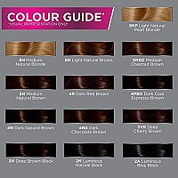 John Frieda Precision Foam Color, Dark Chocolate Brown 4Bg, Full-Coverage Hair Color Kit, With Thick Foam For Deep Color Saturation, Stocking Stuffer