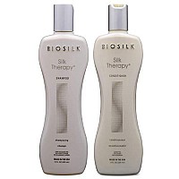 Biosilk Silk Therapy Duo Set Shampoo And Conditioner 12 Oz