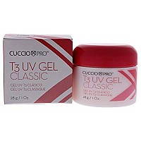 Cuccio Pro T3 UV Gel - Pink - 1 Oz - Easy Application