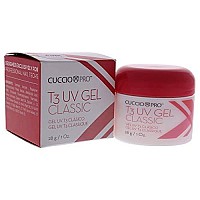 Cuccio Pro T3 UV Gel - Pink - 1 Oz - Easy Application