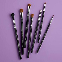 Sigma Beauty 7-Piece Black Eye Makeup Brush Set