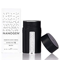 Nanogen Hair Thickening Keratin Fibres Black