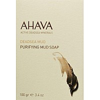 Ahava Dead Sea Purifying Mud Soap, 3.4 Oz