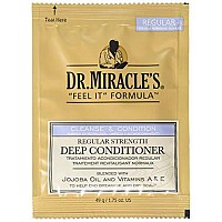 Dr. Miracle's Feel It Formula Deep Conditioning Treatment, 1.75 oz ( Pack of 12)