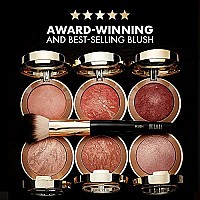 Milani Baked Blush - Dolce Pink (0.12 Ounce) Cruelty-Free Powder Blush - Shape, Contour & Highlight Face for a Shimmery or Matte Finish