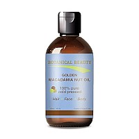 Botanical Beauty Macadamia Nut Oil, 100% Pure/Natural, Cold Pressed, 4 oz-120 ml