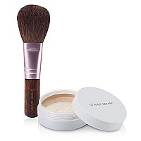 Sheer Cover Perfect Shade Mineral Foundation, Medium Shade, Patented Pigments, Trueshade Technology For Color Match, Contains Antioxidants And Botanicals, Free Foundation Brush, 4Gms