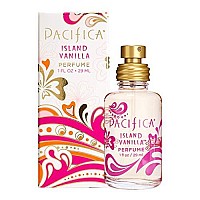 Pacifica Beauty Island Vanilla Spray Clean Fragrance Perfume, Made With Natural & Essential Oils, 1 Fl Oz | Vegan + Cruelty Free | Phthalate-Free, Paraben-Free| Made In Usa