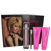 Paris Hilton 4 Piece Gift Set for Women, Heiress