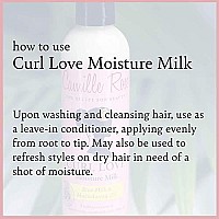 Camille Rose | Curl Love Moisture Milk | Leave-In Conditioner for Curly Hair - Hydrates, Reduces Frizz, Repairs Damaged Hair - Vanilla, 8 Fl Oz