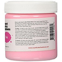 Pink 4 Oz - Liquid Latex Body Paint, Ammonia Free No Odor, Easy On and Off, Cosplay Makeup, Creates Professional Monster, Zombie Arts