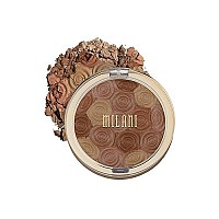 Milani Illuminating Face Powder - Hermosa Rose (0.35 Ounce) Cruelty-Free Highlighter, Blush & Bronzer In One Compact To Shape, Contour & Highlight