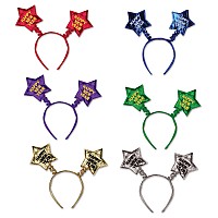 Beistle Happy New Year Star Boppers, (1 Count), One Size Fits Most