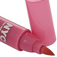 NYc New York color Smooch Proof Lip Stain, Persistent Pink, 01 Fluid Ounce