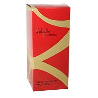 Rihanna Rebelle Eau De Parfum Spray For Women, Red 34 Ounce