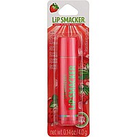 Lip Smacker Strawberry Lip Balm, 0.14 Oz (Pack Of 2)