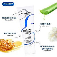 Embryolisse Lait-Crme Concentr, Face Cream & Makeup Primer - Shea Moisture Cream For Daily Skincare - Face Moisturizers For All Skin Types (2.54 Fl Oz (Pack Of 1), Standard Size)