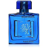 Franck Olivier Eau de Toilette Spray for Men, Blue Touch, 3.4 Ounce