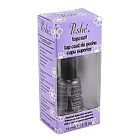 Poshe Super Fast Drying Top Coat, 0.5 Fluid Ounce