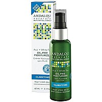 Andalou Naturals Acai and Kombucha Oil-Free Moisturizer, 2.1 Ounce, 3 Units