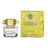 Versace Yellow Diamond Eau De Toilette 0.17 Fl Oz Mini