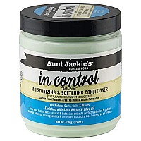 Aunt Jackie's in control 15oz - Anti-Poof Moisturizing & Softening Conditioner