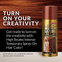 High Beams Intense Spray-On Hair Color -Auburn - 2.7 Oz - Add Temporary Color Highlight to Your Hair Instantly - Great for Streaking, Tipping or Frosting - Washes out Easily