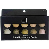 Baked Eyeshadow Palette, 10-Shade Set, California