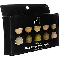 Baked Eyeshadow Palette, 10-Shade Set, California