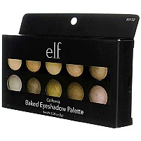 Baked Eyeshadow Palette, 10-Shade Set, California