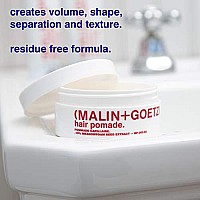 Malin + Goetz Hair Pomade, 2 oz - Lightweight, Vegan Hold