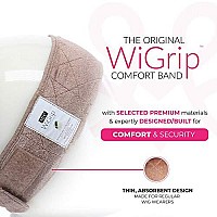 MILANO COLLECTION No-Slip Wig Grip Band Original WiGrip Comfort Band for Women Tension-Free Glueless Wig Installs Tan One Size Fit All