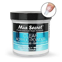 Mia Secret Clear Acrylic Powder (4oz)