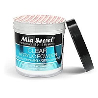 Mia Secret Clear Acrylic Powder (4oz)