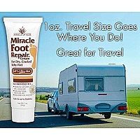 Miracle Foot Repair Cream | 1 Ounce Tube (3) | Fast Relief for Dry, Cracked, Itchy Feet and Heels | Moisturizes | Softens | Restores Comfort | Stops Nasty Odor | Diabetic-Safe