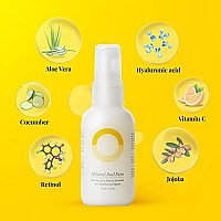 ORG Peel Off Face Cleanser for Gentle Exfoliation and Glowing Skin - Korean Sensitive Skincare - Pore Minimizer Brightening Agent Cruelty Free Natural Formula 2oz