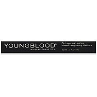 Youngblood Outrageous Lashes Mineral Lengthening Mascara, 0.23 Oz - Color Blackout