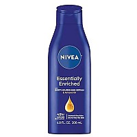 NIVEA Essentially Enriched Body Lotion for Dry Skin, 6.8 Fl Oz Bottle