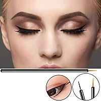 KINGMAS 100 Pack Disposable Eyeliner Brushes Applicator Makeup Eye Liner Wands