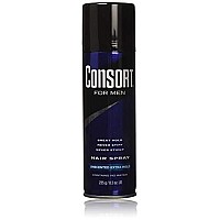 Consort For Men Hair Spray Unscented Extra Hold 8.30 oz (Pack of 3)