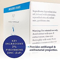 Noble Formula 2% Pyrithione Zinc (ZnP) Original Emu Bar Soap, 3.25 oz each, (3 Bars in 1 Box), Total 9.75 oz