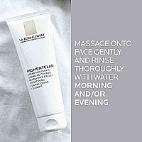 La Roche-Posay Pigmentclar Brightening Face Cleanser, Exfoliating Face Wash With Lhas To Brighten Skin Tone And Reduce Dark Spots, Foaming Cream Cleanser