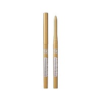 Ruby Kisses Pencil Eyeliner, Retractable Eyeliner, Waterproof, Smudge-Proof Eye Makeup, High Pigmented, 24H Long Lasting Eyepencil (Metallic gold)