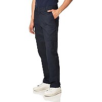 Dickies Mens Slim Straight Stretch Twill Cargo Pant, Dark Navy, 28X32