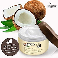 Hair Chemist Coconut Repair Masque, Hair Mask Deep Conditioning Hair Treatment, Helps Repair And Regrow Damaged Hair, Nourishes The Scalp And Revitalizes Hair, Safe For Color Treated Hair, 8 Ounce