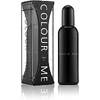 colour Me Black Eau de Toilette Fragrance Spray For Men Woody Aromatic Scent 3 oz