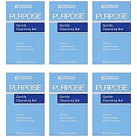 Purpose Gentle Cleansing Bar 3.6 Oz (6 Pack)